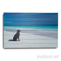 Gallery 57 "Dog at the Beach" Photographic Print GAFS1027