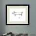 George Oliver 'Le Chien (The Dog)' by Pablo Picasso Framed Painting Print GOLV1489