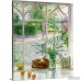 Great Big Canvas 'Irises and Sleeping Cat, 1990' by Timothy Easton Painting Print GBCN5182