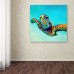 Highland Dunes 'Green Sea Turtle' Print on Wrapped Canvas HIDN6915