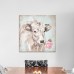 Laurel Foundry Modern Farmhouse French Farmhouse Series: Cow with Rose II Painting Print on Wrapped Canvas LRFY1799