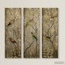 One Allium Way Bird Oil Painting Print Multi-Piece Image in Brown OAWY2286