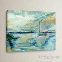 Trent Austin Design Boat on Broads Painting Print on Wrapped Canvas TRNT2478
