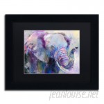 World Menagerie 'Blue Elephant' Print on Canvas WRMG5625