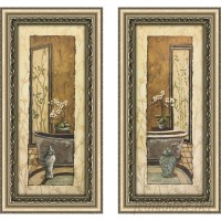 Astoria Grand 'Oriental Bath I' 2 Piece Framed Print Set ATGD8296