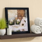 Charlton Home 'Relaxation I' by Patricia Pinto Framed Graphic Art Print on Paper in White/Brown CHRL2633