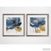 Ebern Designs 'Blue Note' 2 Piece Framed Print Set EBDG6759