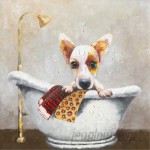 Harriet Bee 'Bath Time I' Painting Print on Wrapped Canvas HBEE5282