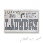 Williston Forge 'Mudroom Self Serve Laundry' Textual Art on Wrapped Canvas WLSG2556