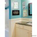 Wrought Studio Tall Rectangle 'Bathroom' Textual Art VRKG5562