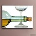 ArtWall 'Bottle Plus Glass' by Dan Holm Photographic Print on Canvas ARWL2804