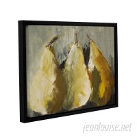 ArtWall 'Modern Pears' by Michelle Rivera Framed Painting Print on Wrapped Canvas JJM22100