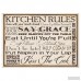 August Grove 'Kitchen Rules' Textual Art ATGR1170