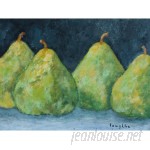 Buy Art For Less 'Pears' by Brendan Loughlin Painting Print on Wrapped Canvas BYAR2236