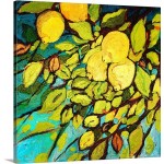 Canvas On Demand 'Lemon Tree Fun' by Jennifer Lommers Painting Print on Canvas CAOD5867