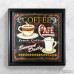 CYRG 'Coffee Café' Framed Vintage Advertisement CYRG1093