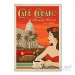 East Urban Home Coffee Cafe Cubano Vintage Advertisement ESRB5238