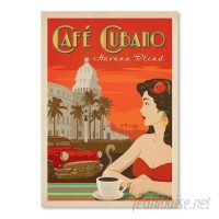 East Urban Home Coffee Cafe Cubano Vintage Advertisement ESRB5238