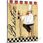 Great Big Canvas 'Chef's Break I' by Veronique Charron Vintage Advertisement GRNG4854