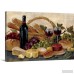 Great Big Canvas 'Tuscan Evening Wine' by Silvia Vassileva Painting Print GBCN4232