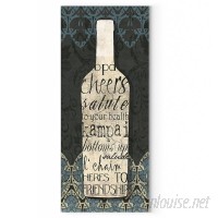 WexfordHome 'Wine Collection I' by Carol Robinson Textual Art on Wrapped Canvas WEXF1939