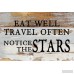 Winston Porter 'Eat Well. Travel Often' Textual Art WNSP2139