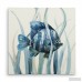 Bay Isle Home 'Fish in Seagrass I' Oil Painting Print on Wrapped Canvas BAYI8268