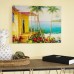 Beachcrest Home 'Palm Harbor' Painting Print on Wrapped Canvas BCHH9300