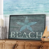Beachcrest Home Wall Plaque 'It's Better at the Beach Starfish' Textual Art BCHH6194