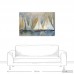 Breakwater Bay 'Sailboats on Water' Acrylic Painting Print on Canvas BKWT4129