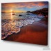 DesignArt 'Stunning Ocean Beach at Sunset' Photographic Print on Wrapped Canvas DOSK4975