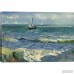 East Urban Home 'Seascape Near Les Saintes Maries De La Mer' by Vincent van Gogh Graphic Art Print ESRB6872