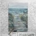 Highland Dunes 'Way to the Sea' Acrylic Painting Print on Wrapped Canvas NMK5399