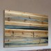 Mercury Row 'Surfboard Paddling' by Parvez Taj Painting Print on Natural Pine Wood MCRW5230