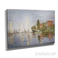 WexfordHome 'Chapelton at Argenteuil' by Claude Monet Painting Print on Wrapped Canvas WEXF1181