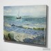 WexfordHome 'Seascape at Saintes Maries' by Vincent Van Gogh Oil Painting Print on Wrapped Canvas WEXF1192