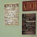 August Grove Isabell Dining and Kitchen 2 Piece Kitchen Textual Art Plaque Set ATGR1176