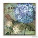 Lark Manor 'Colorful Hydrangeas with Antique French Backdrop' Textual Art Wall Plaque LRKM3893