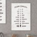 Stupell Industries Measure Equivalents Cheat Sheet Textual Art VYH3899