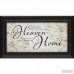 Winston Porter 'Because Someone We Love is in Heaven' Framed Textual ArtBrown WNPR2960
